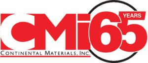 Continental Materials, Inc logo celebrating 65 years