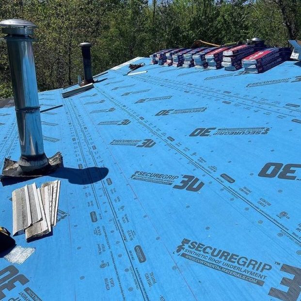 residential roof installation